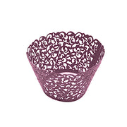 25 Laser Cut Lace Paper Cupcake Liners Muffin Wrappers