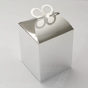 25 Metallic Foil Butterfly Top Favor Boxes