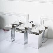 25 Metallic Foil Butterfly Top Favor Boxes