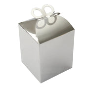 25 Metallic Foil Butterfly Top Favor Boxes