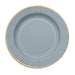 25 Metallic Round Paper Salad Dinner Plates with Textured Rim - Disposable Tableware DSP_PPR0011_10_086