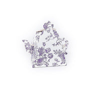 25 Mini Teapot 5" x 4" Gift Boxes with French Toile Floral Print BOX_3X3_TEA02_FLOR23_LAV