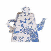 25 Mini Teapot Gift Boxes with Floral Print
