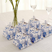 25 Mini Teapot Gift Boxes with Floral Print