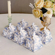 25 Mini Teapot Gift Boxes with Floral Print