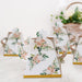 25 Mini Teapot Gift Boxes with Floral Print