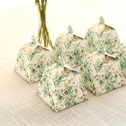 25 Mini Teapot Gift Boxes with Floral Print