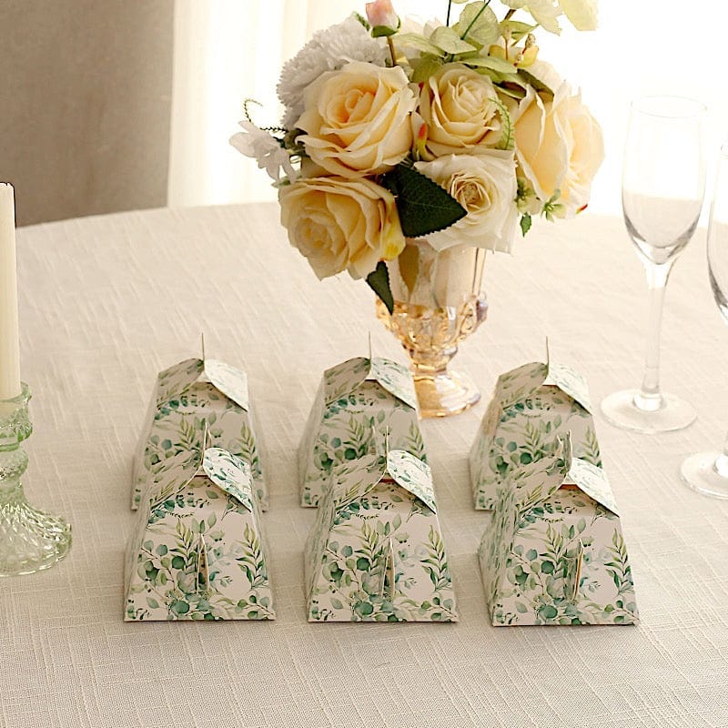 25 Mini Teapot Gift Boxes with Floral Print