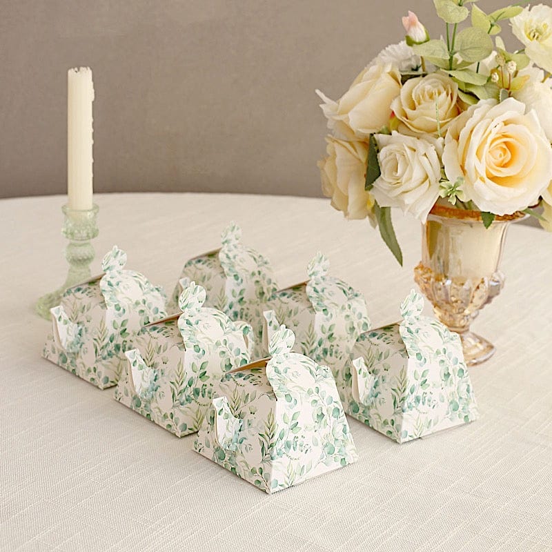 25 Mini Teapot Gift Boxes with Floral Print