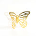 25 Paper Butterfly Place Card Holders with White Printable Cards CARD_PAP03_3X5_GOLD