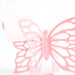 25 Paper Butterfly Place Card Holders with White Printable Cards CARD_PAP03_3X5_PINK