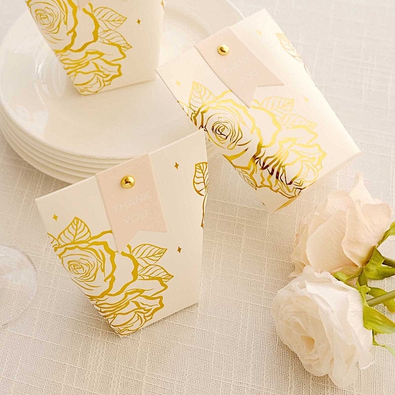 25 Paper Pouch Party Favor Boxes