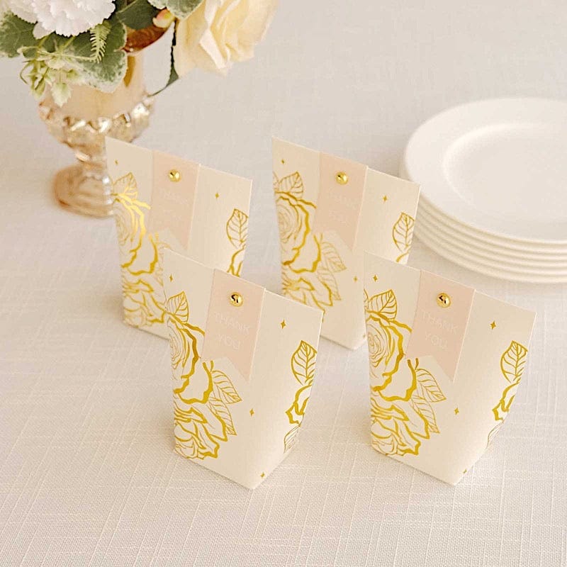 25 Paper Pouch Party Favor Boxes