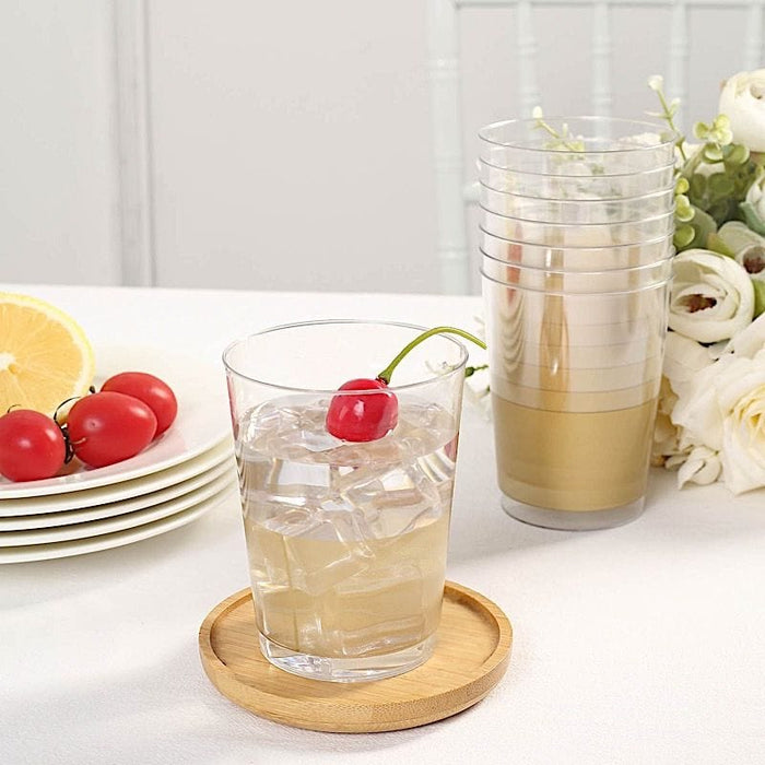 25 pcs 10 oz. Clear Plastic Cups - Disposable Tableware PLST_CU0035_CLR