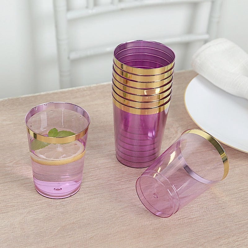 25 pcs 10 oz. Plastic Cups - Disposable Tableware