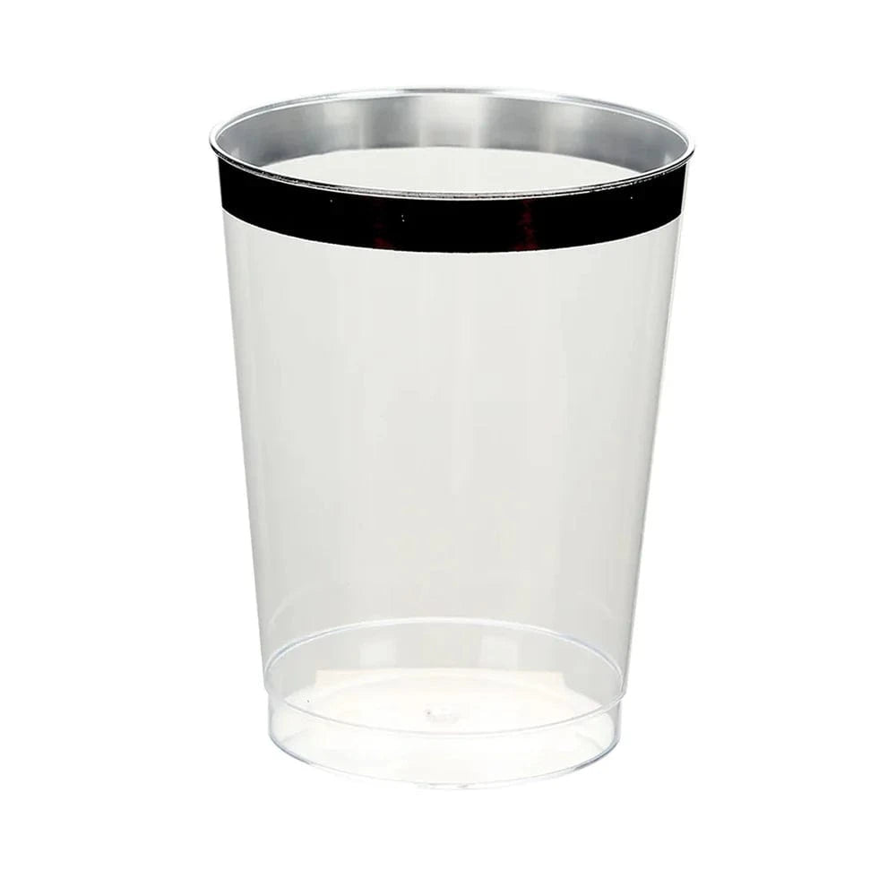 25 pcs 10 oz. Plastic Cups - Disposable Tableware PLST_CU0035_CLBK