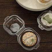 25 pcs 4" Cupcake Boxes with Dome Lid Wedding Favor Holders - Clear BOX_CUP_CAKE09_CLR