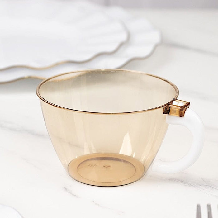25 pcs 6 oz. Plastic Coffee Cups - Disposable Tableware