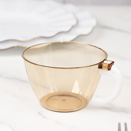 25 pcs 6 oz. Plastic Coffee Cups - Disposable Tableware