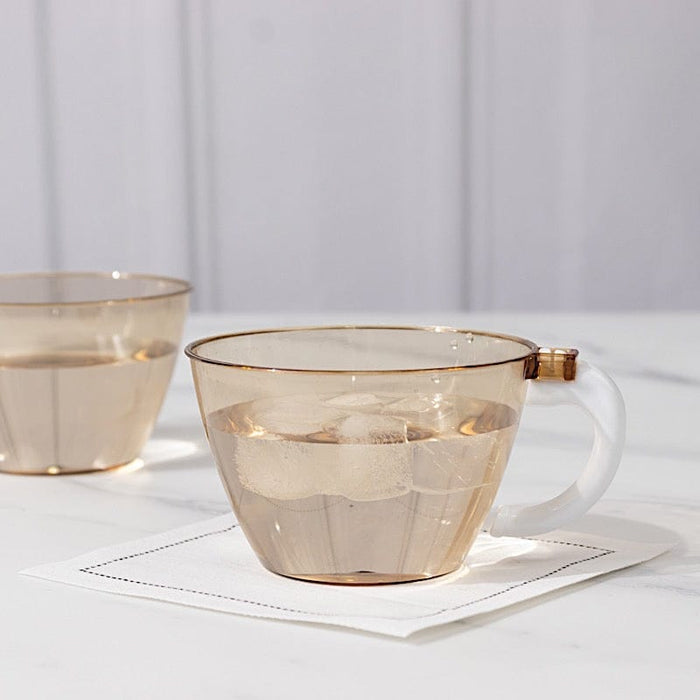 25 pcs 6 oz. Plastic Coffee Cups - Disposable Tableware