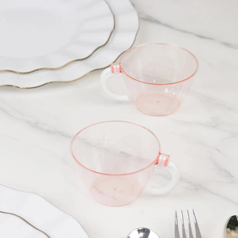 25 pcs 6 oz. Plastic Coffee Cups - Disposable Tableware