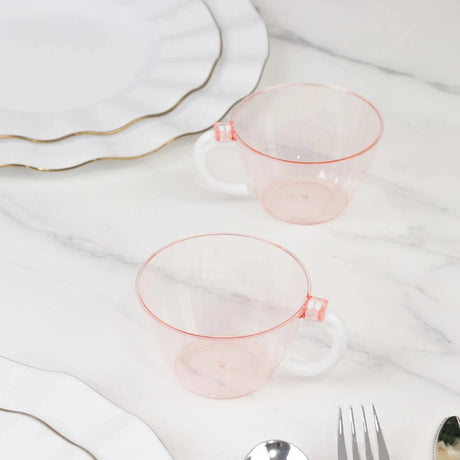 25 pcs 6 oz. Plastic Coffee Cups - Disposable Tableware
