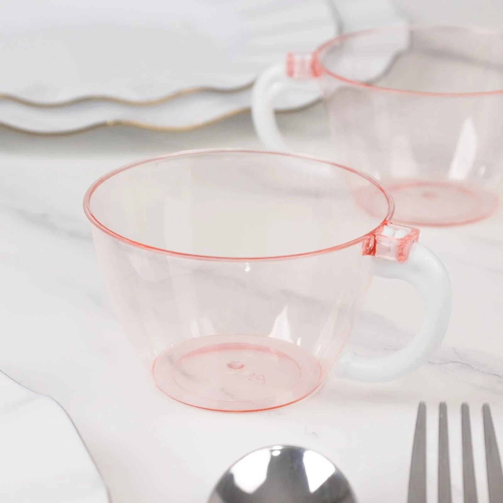 25 pcs 6 oz. Plastic Coffee Cups - Disposable Tableware