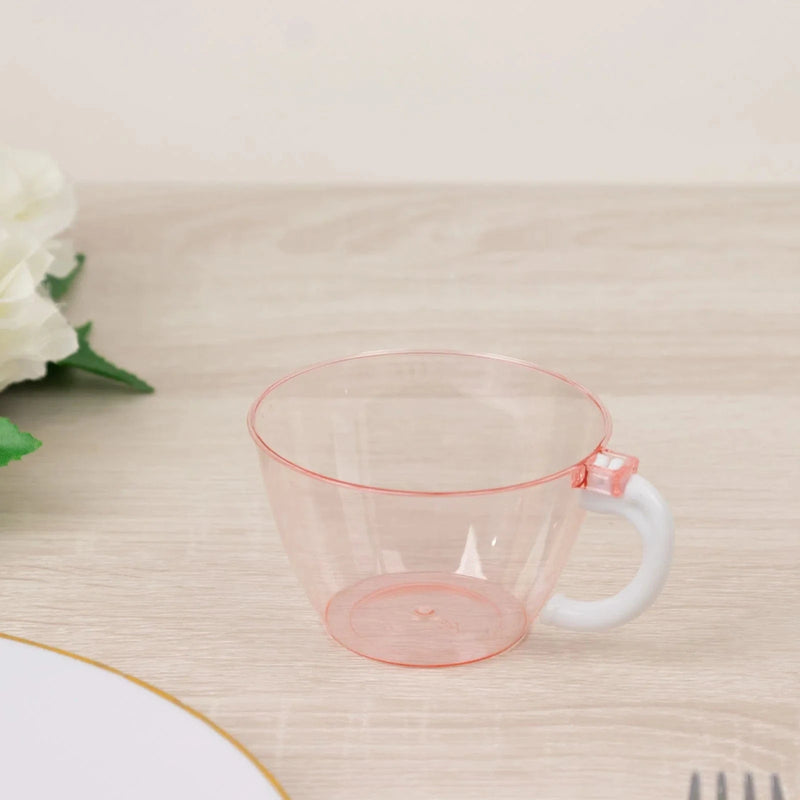 25 pcs 6 oz. Plastic Coffee Cups - Disposable Tableware