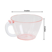 25 pcs 6 oz. Plastic Coffee Cups - Disposable Tableware
