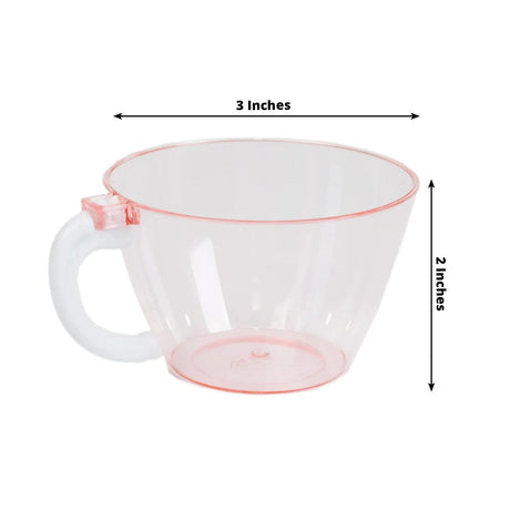 25 pcs 6 oz. Plastic Coffee Cups - Disposable Tableware