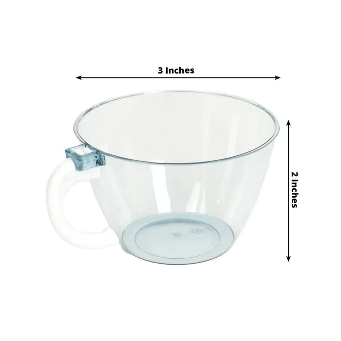 25 pcs 6 oz. Plastic Coffee Cups - Disposable Tableware