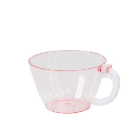 25 pcs 6 oz. Plastic Coffee Cups - Disposable Tableware PLST_CU0058_AMB_PK25