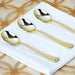 25 pcs Glittered Dinner Spoons - Disposable Tableware