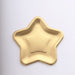 25 Star Shaped Dessert Appetizer Paper Plates - Gold DSP_PPSTR0001_7_GOLD