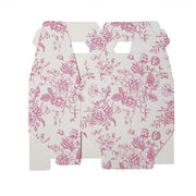 25 Tote Favor Boxes Floral Printed Gift Holders