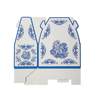 25 Tote Favor Boxes Floral Printed Gift Holders