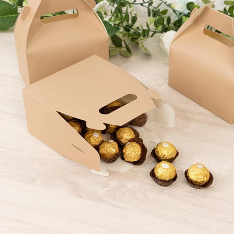 25 Tote Party Favor Boxes Party Treats Candy Gift Holders