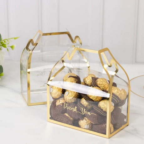 25 Tote Party Favor Boxes Party Treats Candy Gift Holders