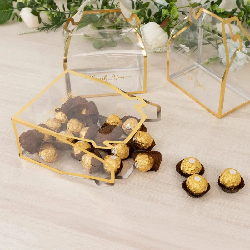 25 Tote Party Favor Boxes Party Treats Candy Gift Holders