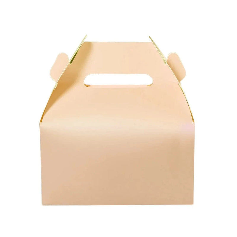 25 Tote Party Favor Boxes Party Treats Candy Gift Holders BOX_6X5_TOTE04_NUDE