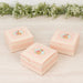 25 Vintage Rose Floral Party Favor Boxes