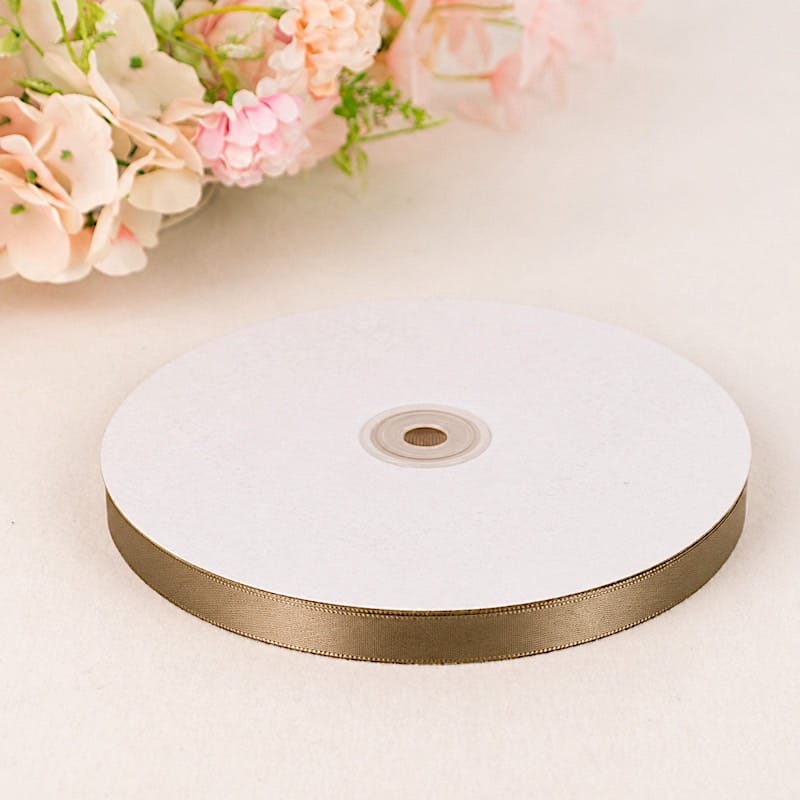 3/8" x 100 yards Single Side Satin Ribbon