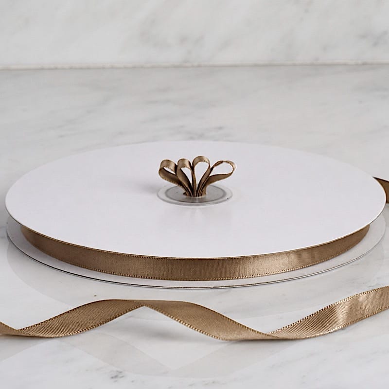 3/8" x 100 yards Single Side Satin Ribbon