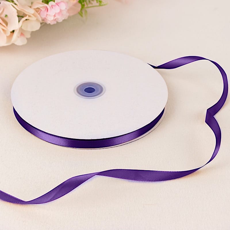 3/8" x 100 yards Single Side Satin Ribbon