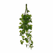 3 Artificial Cottonwood Leaves Bushes Hanging Vines - Green ARTI_GRN_HANG03_40