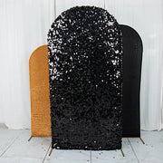 3 Assorted Fitted Round Top Wedding Arch Backdrop Stand Covers Set