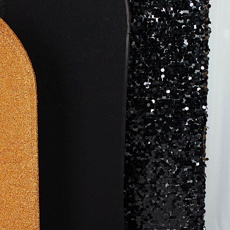 3 Assorted Fitted Round Top Wedding Arch Backdrop Stand Covers Set