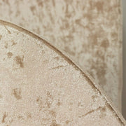 3 Crushed Velvet Round Top Wedding Arch Backdrop Stand Covers Set