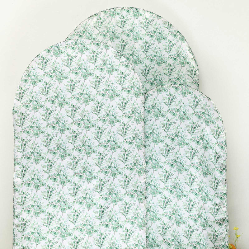 3 Floral Satin Round Top Wedding Arch Backdrop Stand Covers Set