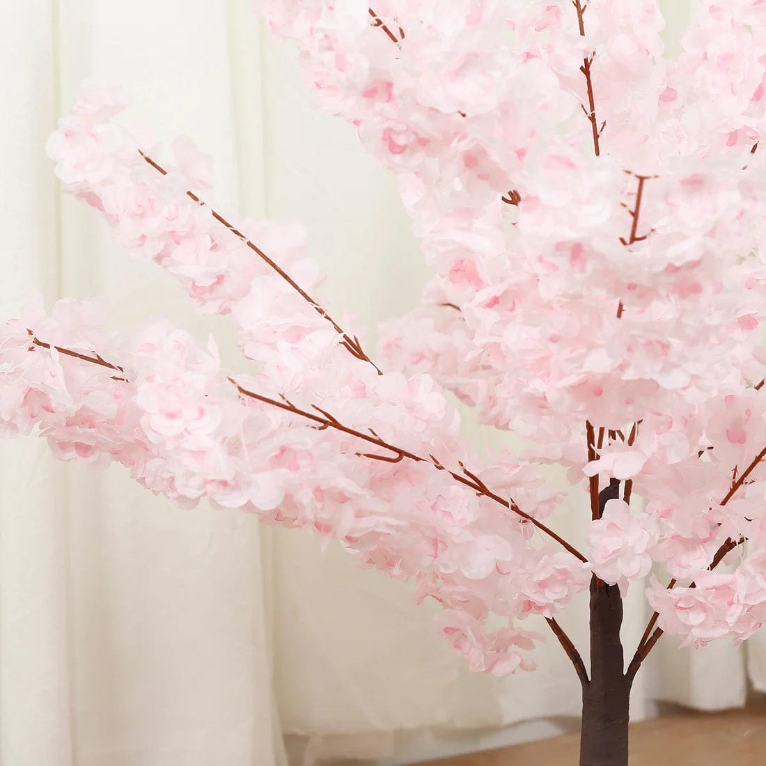 3 ft Artificial Cherry Blossom Tree Centerpiece with Metal Base